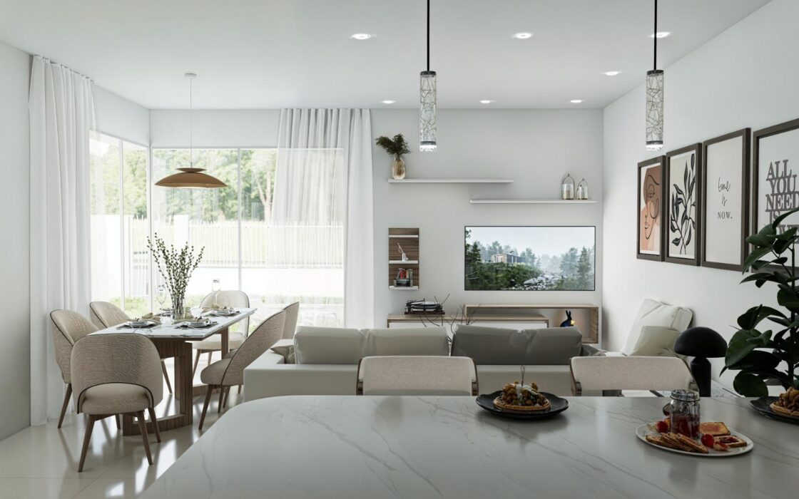 Вілла в Лос-Алькасаресі 4 кімнати 700 метрів до моря