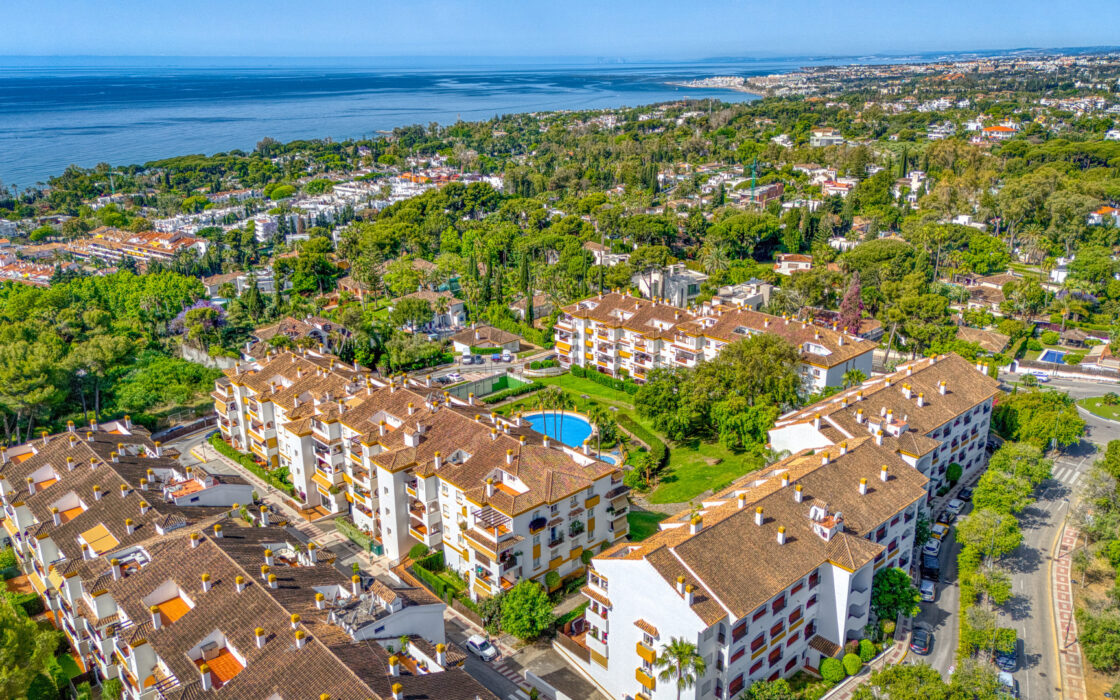 Очаровательные апартаменты 3 спальни с террасой в Марбелье