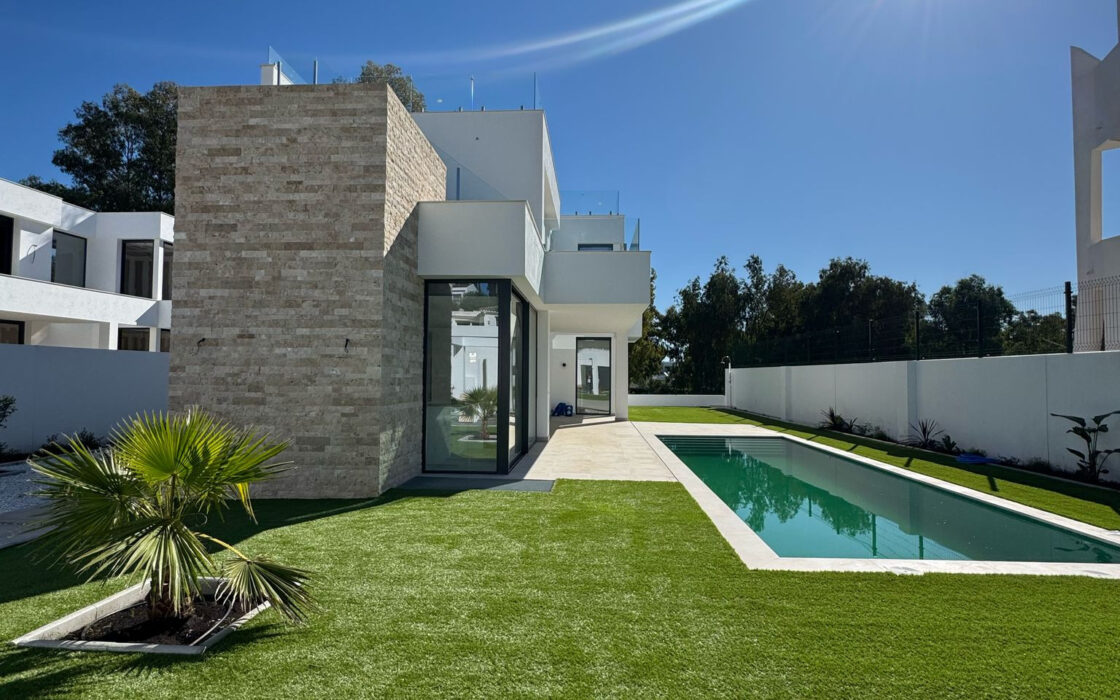 Новая вилла 412 кв.м в Monte Biarritz с террасой