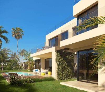 Новая вилла 412 кв.м в Monte Biarritz с террасой