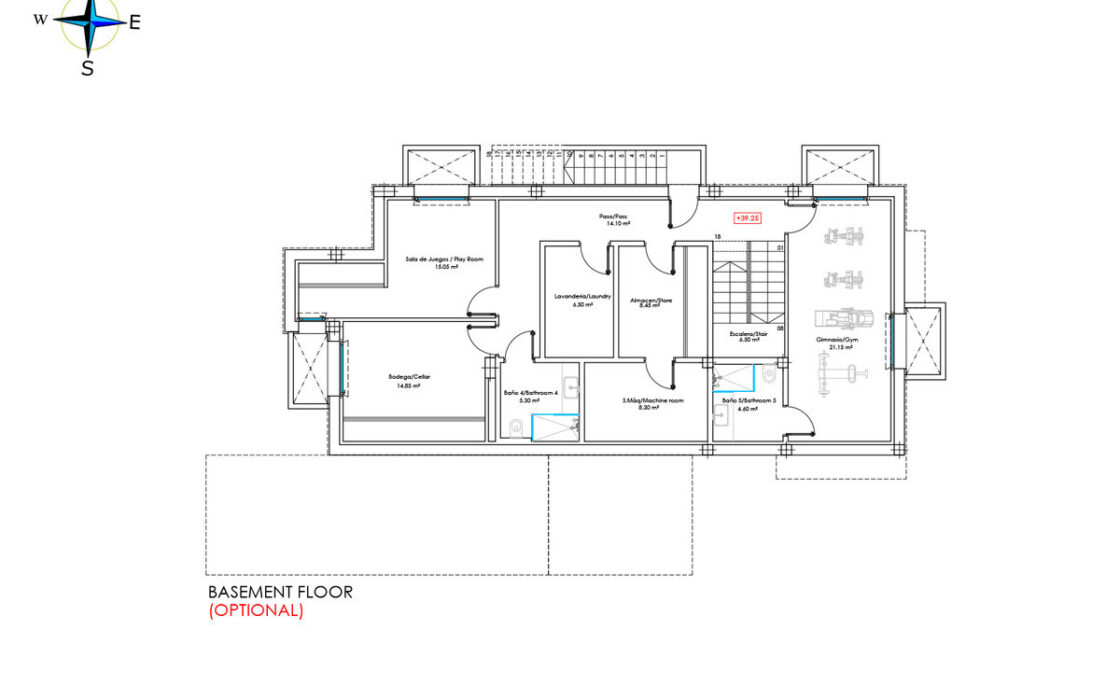 Новая вилла 412 кв.м в Monte Biarritz с террасой