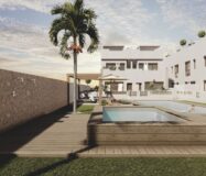 Новые таунхаусы в Пилар-де-ла-Орадада с террасой и бассейном