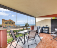 Двухкомнатная квартира у моря с террасой в Карвахале