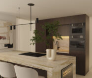 Апартаменти 101 кв.м в Бенахавісі з терасою та меблями