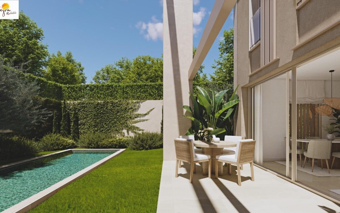 Дом в Godella 196 кв.м с террасой в 20 км от моря