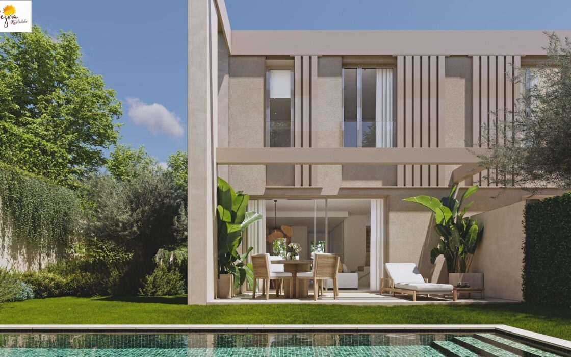 Дом в Godella 196 кв.м с террасой в 20 км от моря