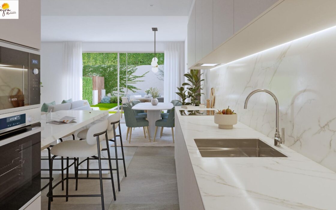 Дом в Godella 196 кв.м с террасой в 20 км от моря