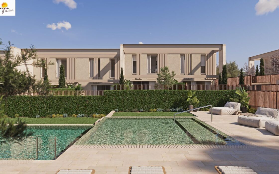 Дом в Godella 196 кв.м с террасой в 20 км от моря