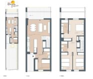 Дом в Godella 196 кв.м с террасой в 20 км от моря