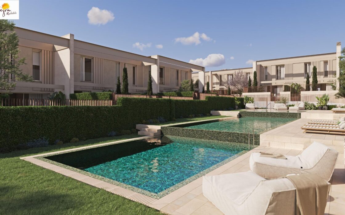 Дом в Godella 196 кв.м с террасой в 20 км от моря