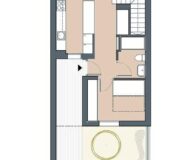 Дом в Godella 196 кв.м с террасой в 20 км от моря