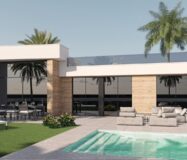 Нові вілли в Кондадо-де-Альхама з терасою та гольфом