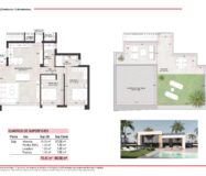 Нові вілли в Кондадо-де-Альхама з терасою та гольфом