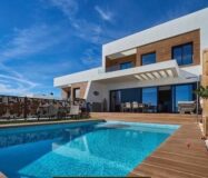 Вілла з терасою та видом на море в Балкон де Финестрат