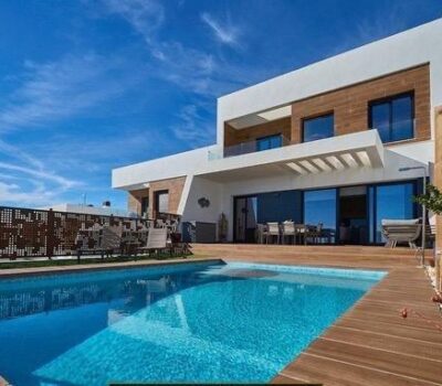 Вілла з терасою та видом на море в Балкон де Финестрат