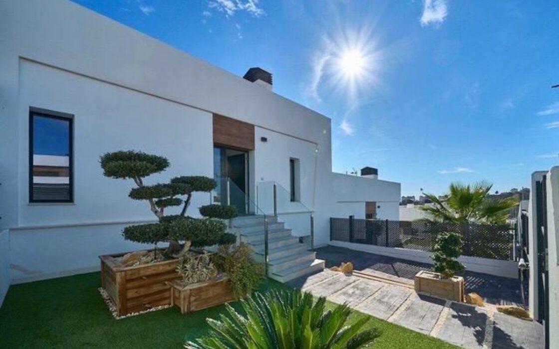 Вілла з терасою та видом на море в Балкон де Финестрат