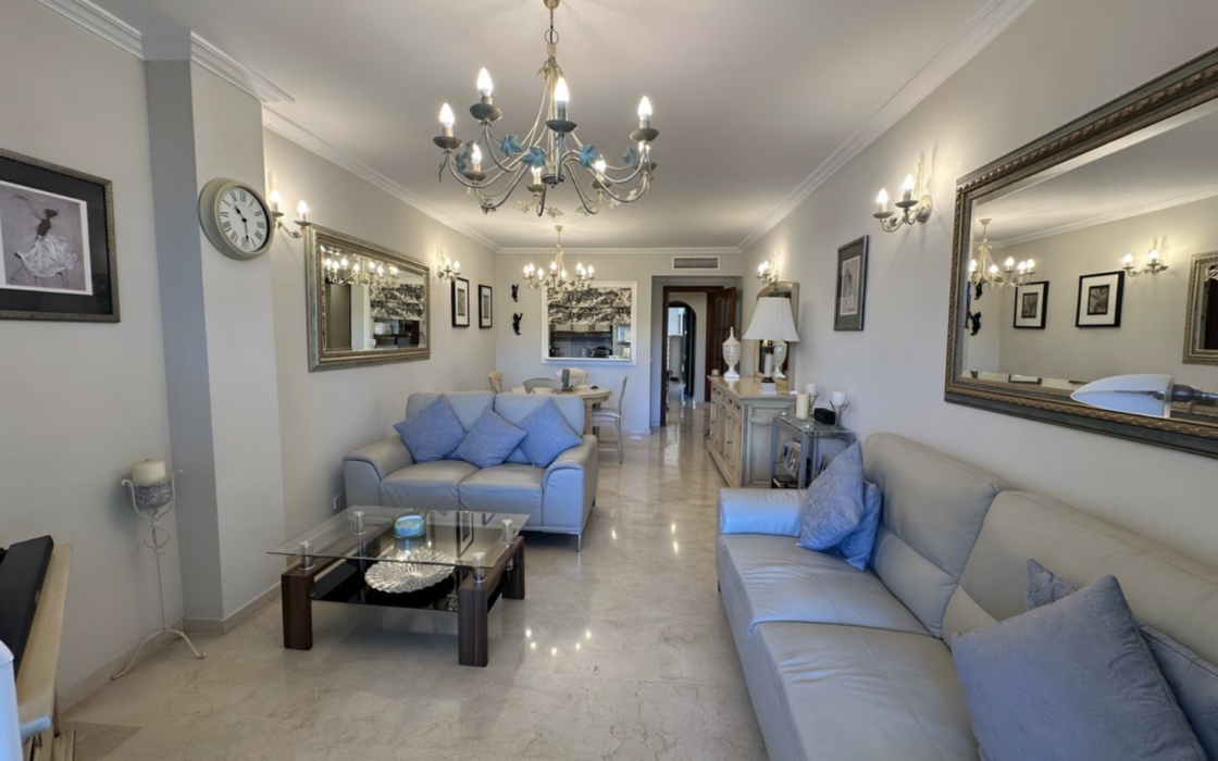 2-комнатные апартаменты в Михас Гольф с террасой 100 кв.м