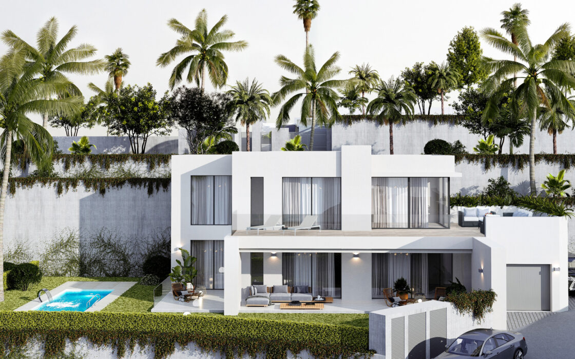 Вілли з чотирма спальнями в Міхасі з приголомшливим видом 219 кв.м