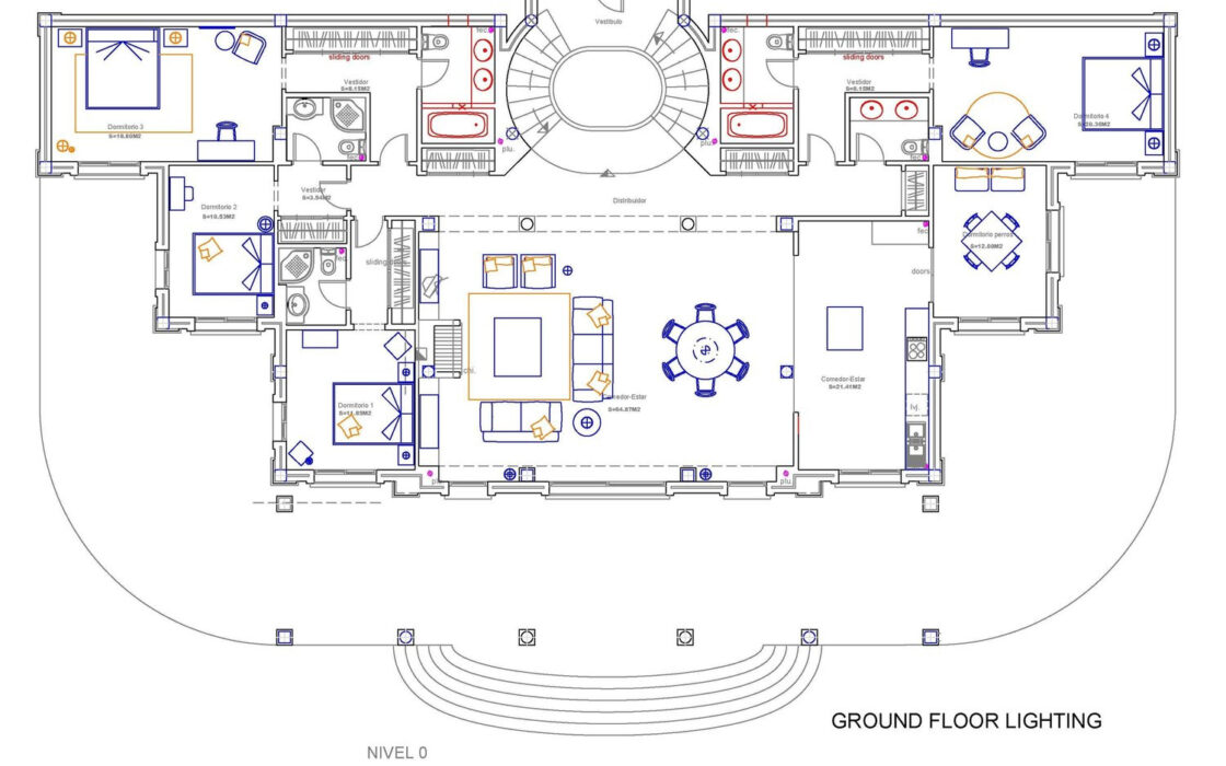 Вилла с панорамным видом в Бенахависе, 889 кв.м, терраса