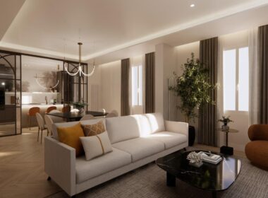 Апартаменты 158 кв.м в Мадриде с балконом и лифтом