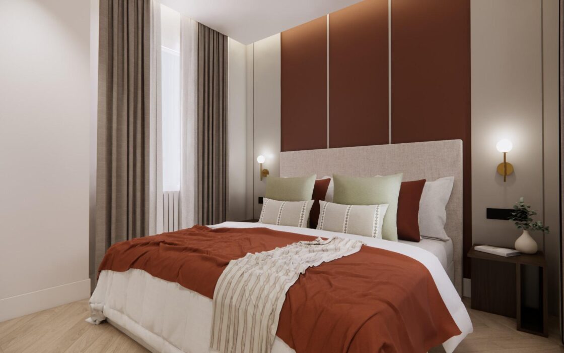 Апартаменты 158 кв.м в Мадриде с балконом и лифтом