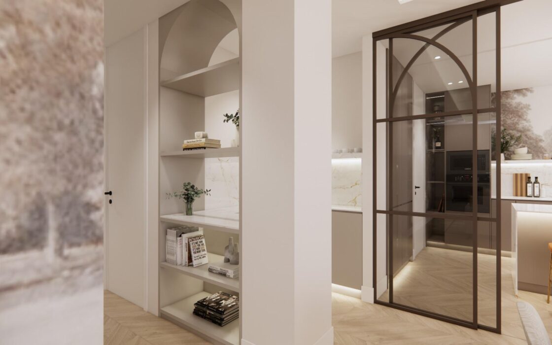 Апартаменты 158 кв.м в Мадриде с балконом и лифтом