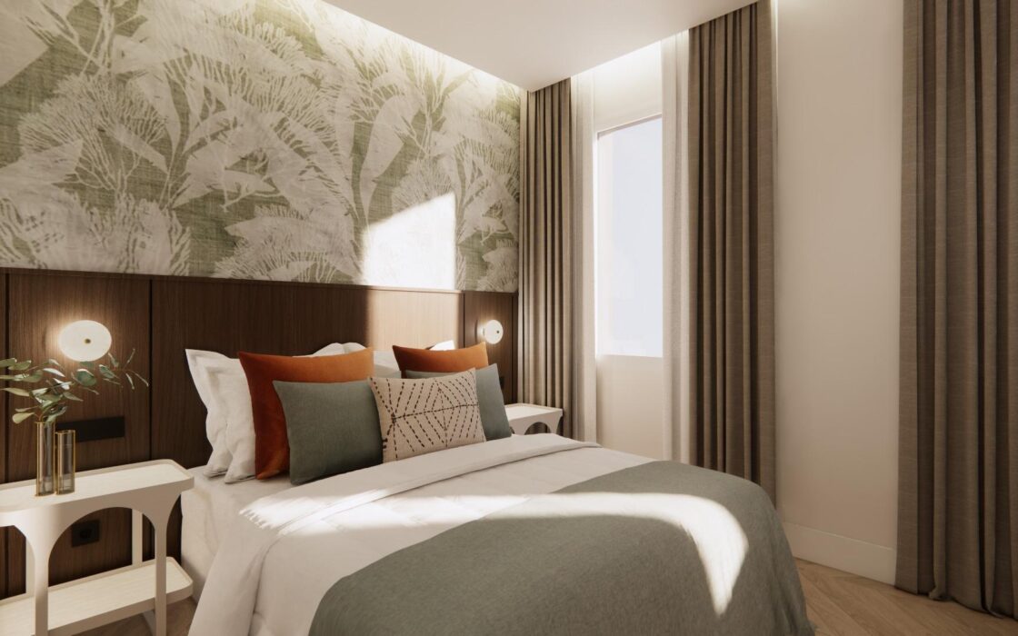 Апартаменты 158 кв.м в Мадриде с балконом и лифтом