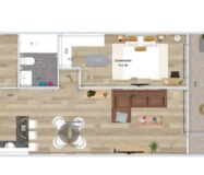 Сучасні апартаменти з терасою в Сан-Педро, 80 кв.м.