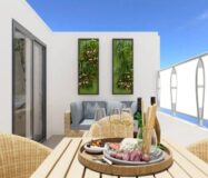 Сучасні апартаменти з терасою в Сан-Педро, 80 кв.м.