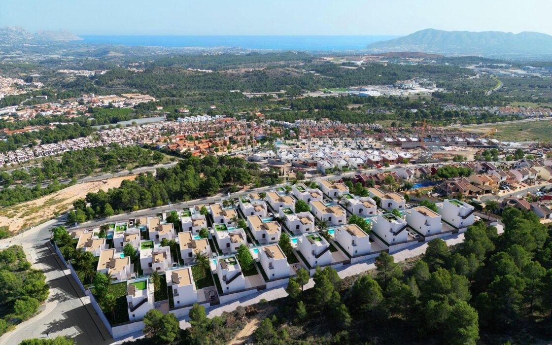 Вілли в Полопі з 3 спальнями та приватним басейном