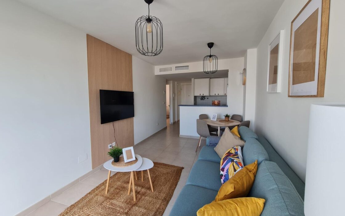 Апартаменты в Ориуэла Коста с террасой 85 кв.м