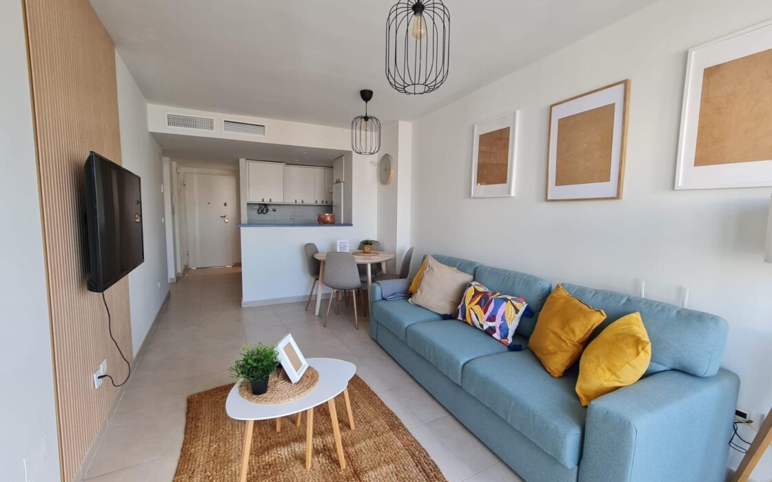 Апартаменты в Ориуэла Коста с террасой 85 кв.м