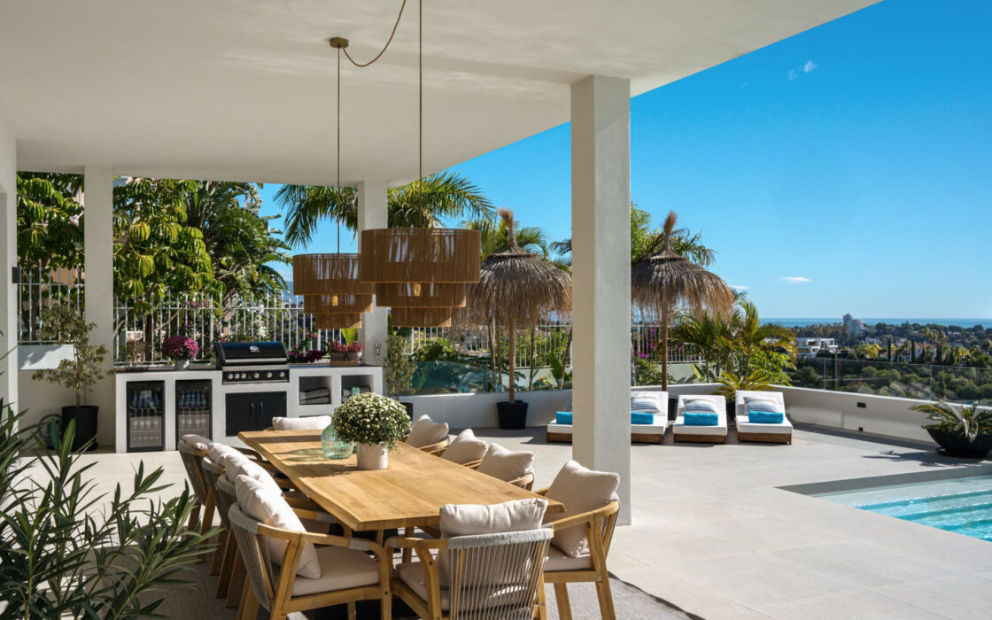 Розкішна резиденція 7 кімнат з панорамним видом в Benahavis 1466 кв.м