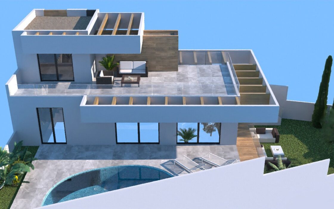 Вілла в Рохалесі 433 кв.м з видом на гольф поле