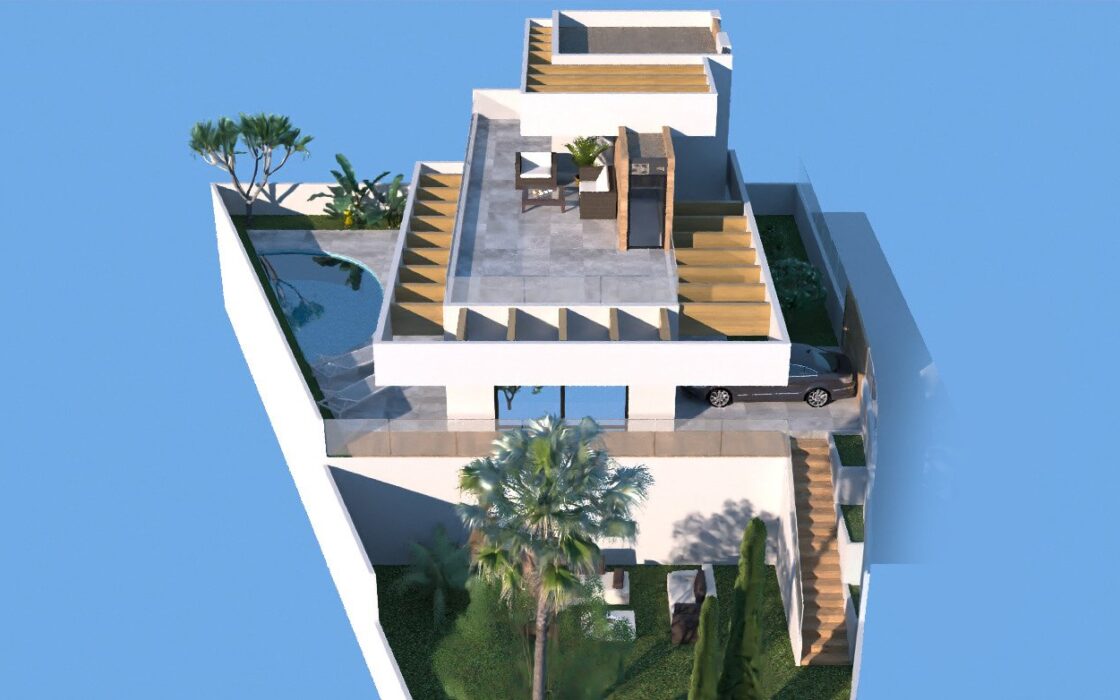 Вілла в Рохалесі 433 кв.м з видом на гольф поле