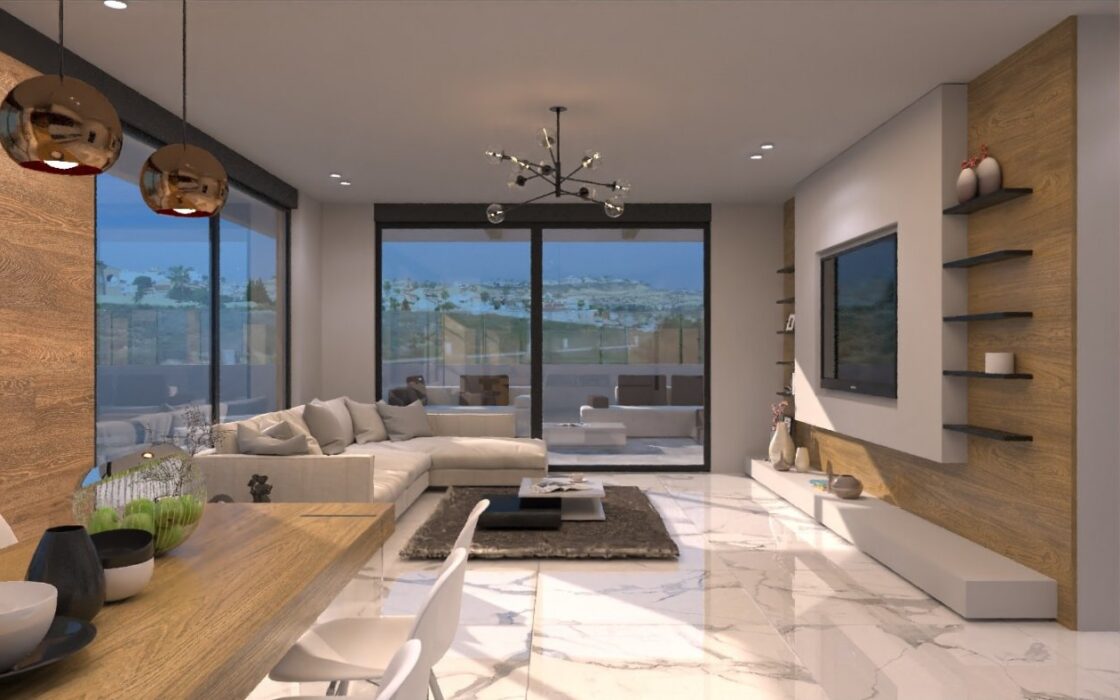 Вілла в Рохалесі 433 кв.м з видом на гольф поле