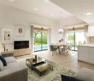 Новые виллы с бассейном в Финестрате 203 кв.м у моря