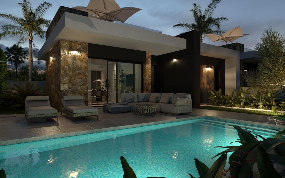 Вилла 167 кв.м в Сьюдад Кесада с бассейном у моря