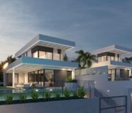 Новая вилла 328 кв.м в Сьерра-Кортина с панорамным видом