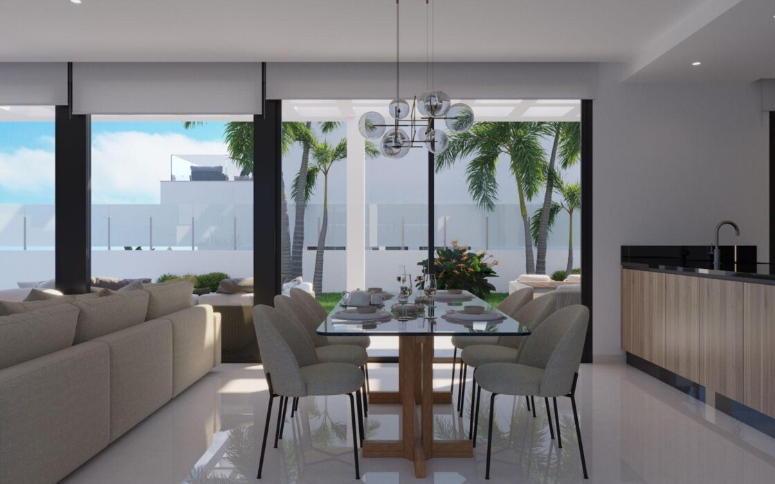 Новая вилла 328 кв.м в Сьерра-Кортина с панорамным видом