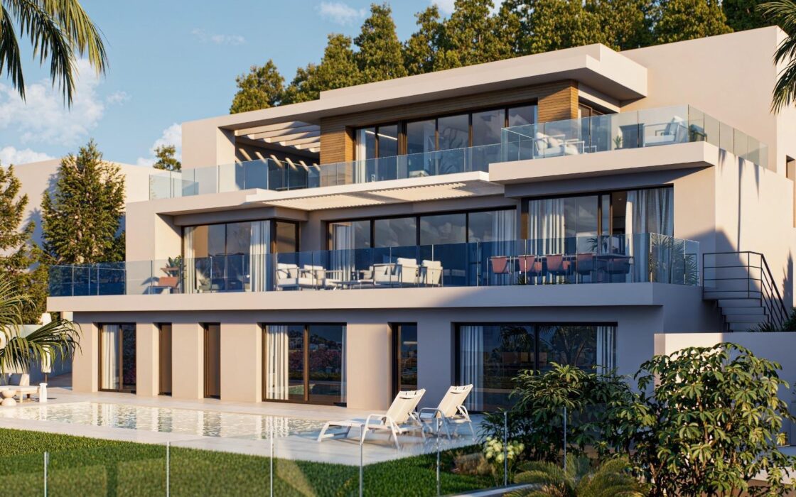 Вілла в Альтеа 504 кв.м з терасою та видом на море