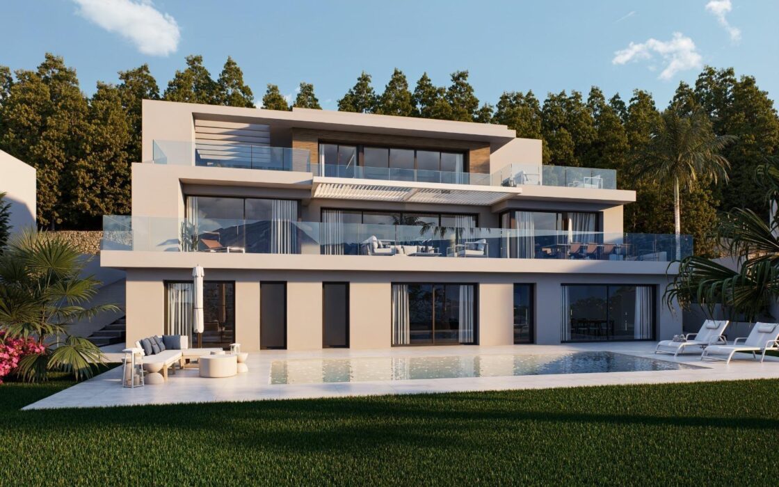 Вілла в Альтеа 504 кв.м з терасою та видом на море