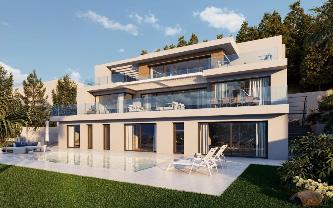 Вілла в Альтеа 504 кв.м з терасою та видом на море