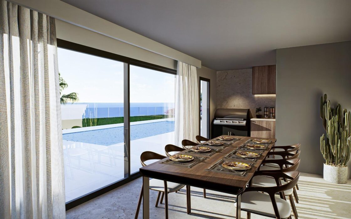 Вілла в Альтеа 504 кв.м з терасою та видом на море