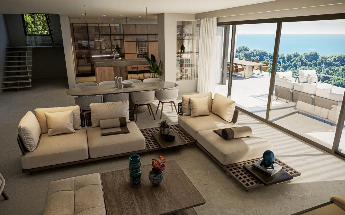 Вілла в Альтеа 504 кв.м з терасою та видом на море