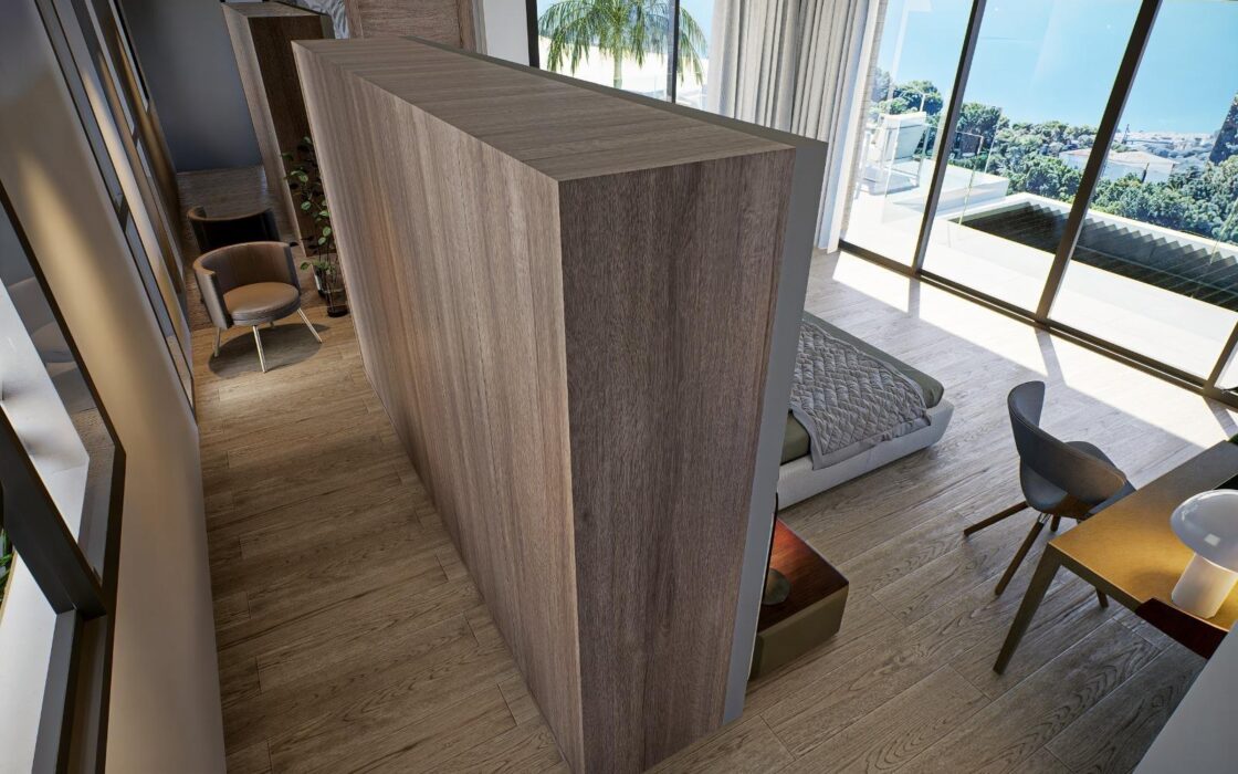 Вілла в Альтеа 504 кв.м з терасою та видом на море