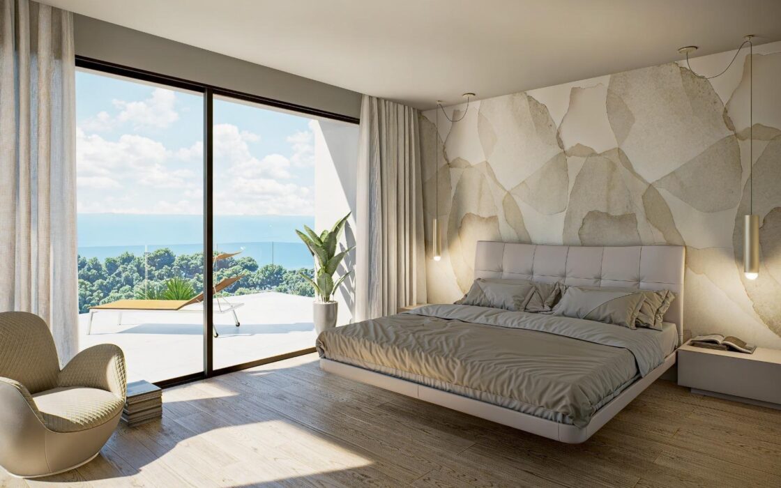 Вілла в Альтеа 504 кв.м з терасою та видом на море