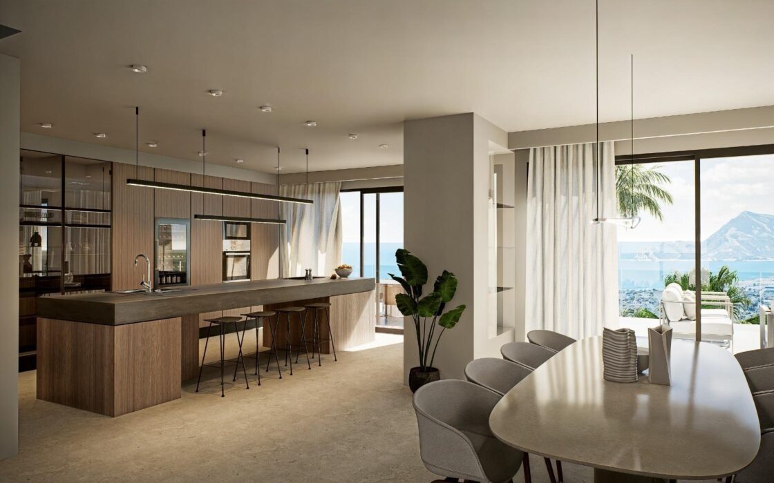 Вілла в Альтеа 504 кв.м з терасою та видом на море