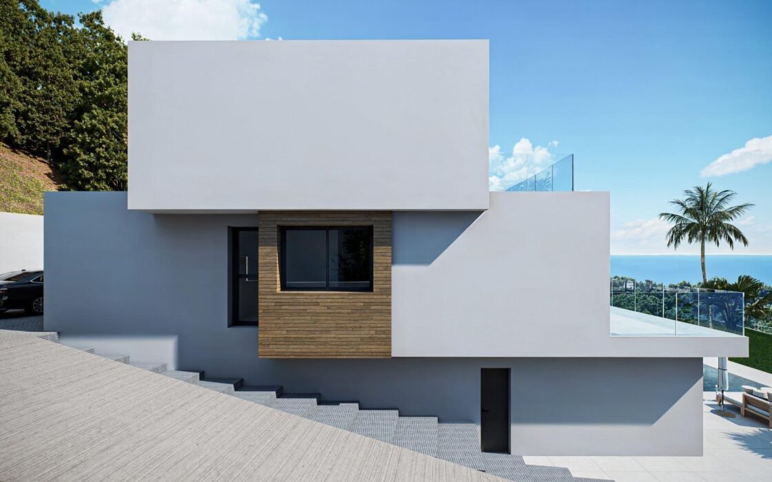 Вілла в Альтеа 504 кв.м з терасою та видом на море