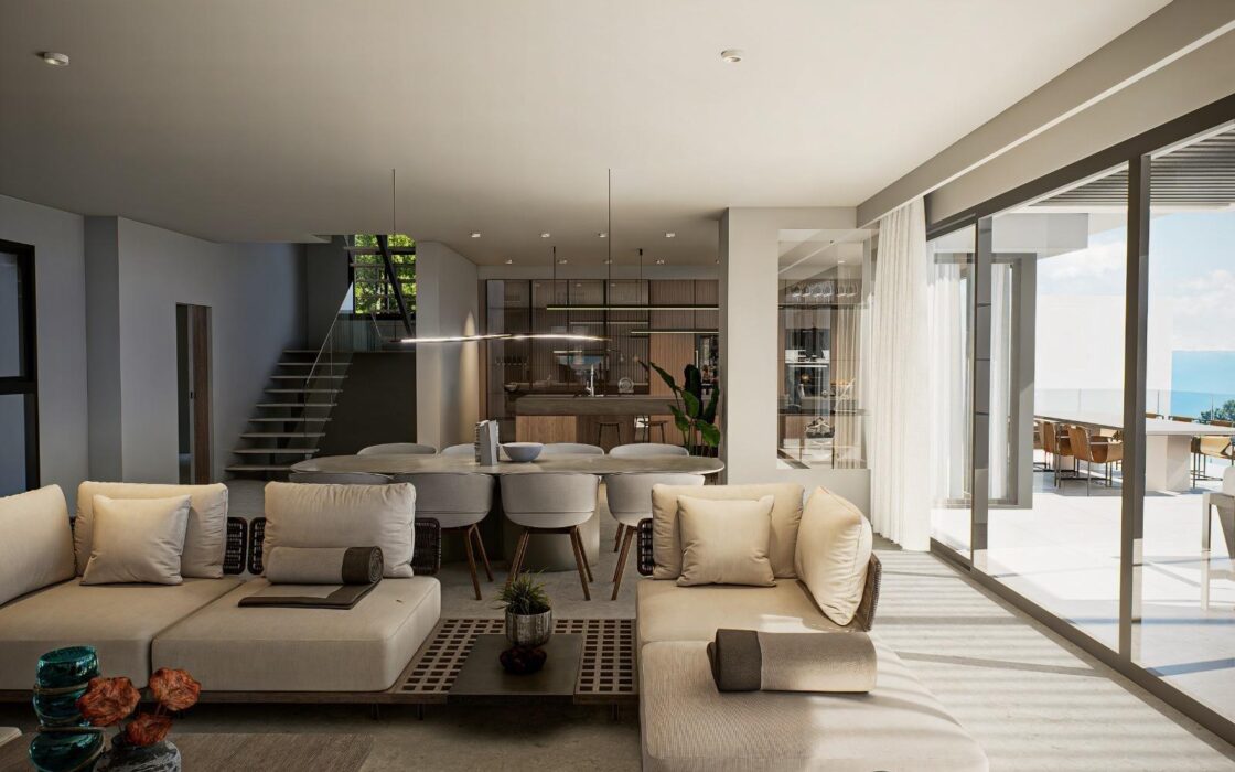 Вілла в Альтеа 504 кв.м з терасою та видом на море